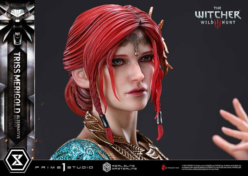 Real Elite Masterline The Witcher 3 Wild Hunt 1/4 Scale Statue: Triss Merigold Alternative Outfit image 29
