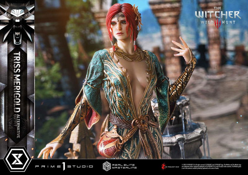 Real Elite Masterline The Witcher 3 Wild Hunt 1/4 Scale Statue: Triss Merigold Alternative Outfit image 31