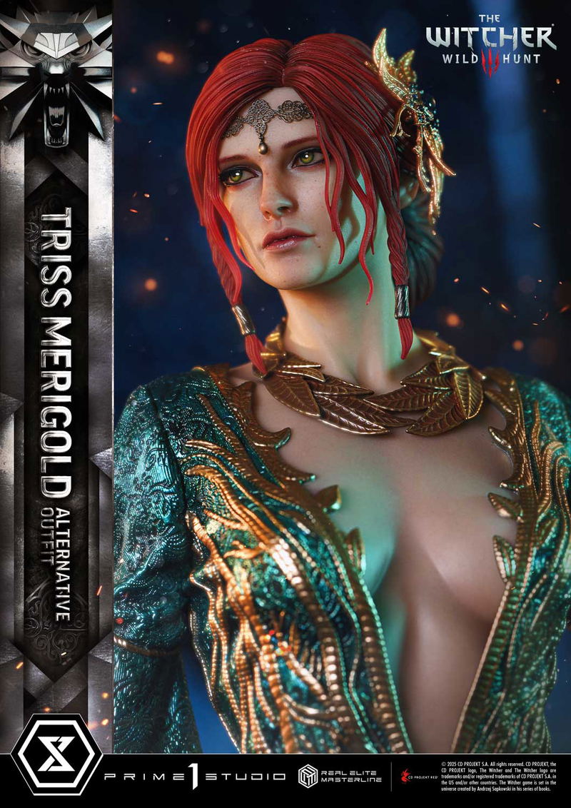 Real Elite Masterline The Witcher 3 Wild Hunt 1/4 Scale Statue: Triss Merigold Alternative Outfit image 4