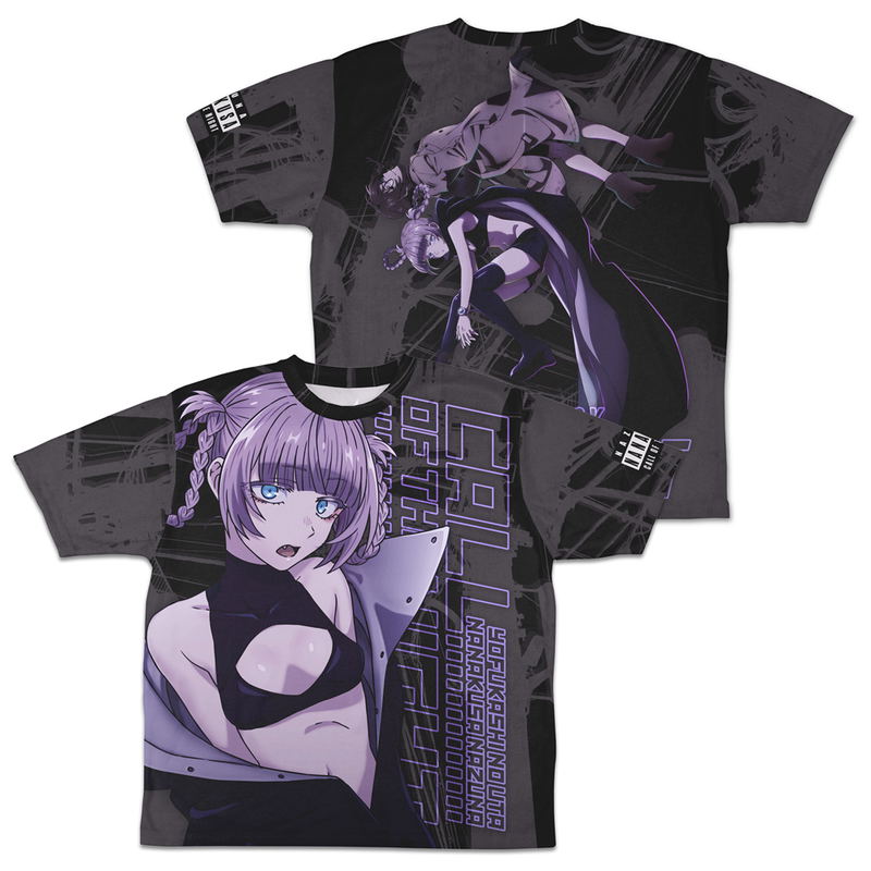 Call Of The Night Season 2 - Nazuna Double-sided Full Graphic T-shirt (Size M) image 1