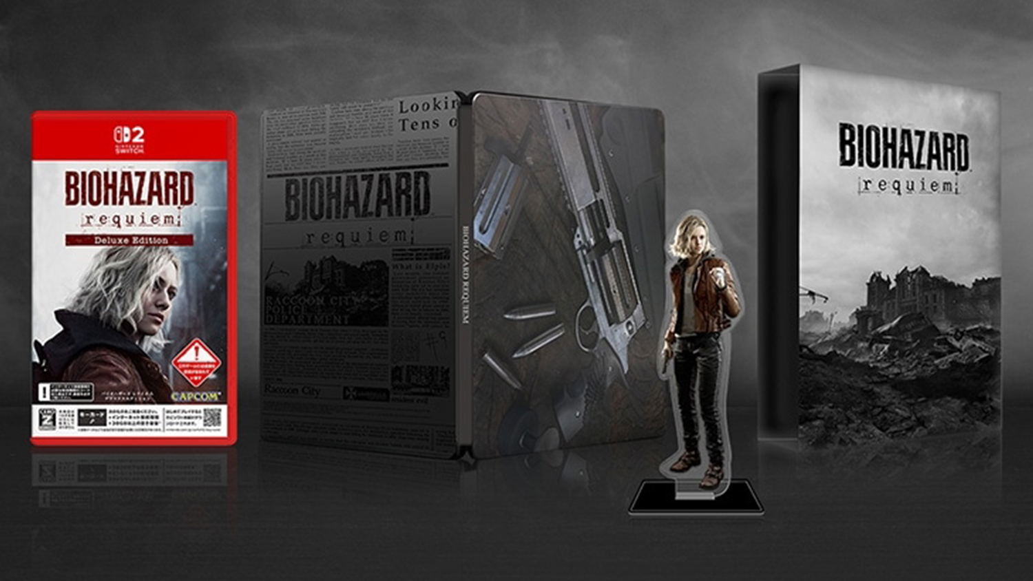 Nintendo Switch BIOHAZARD COLECTORS BOX Biohazard Requiem [Collector's Edition] (Multi-Language) Game Key