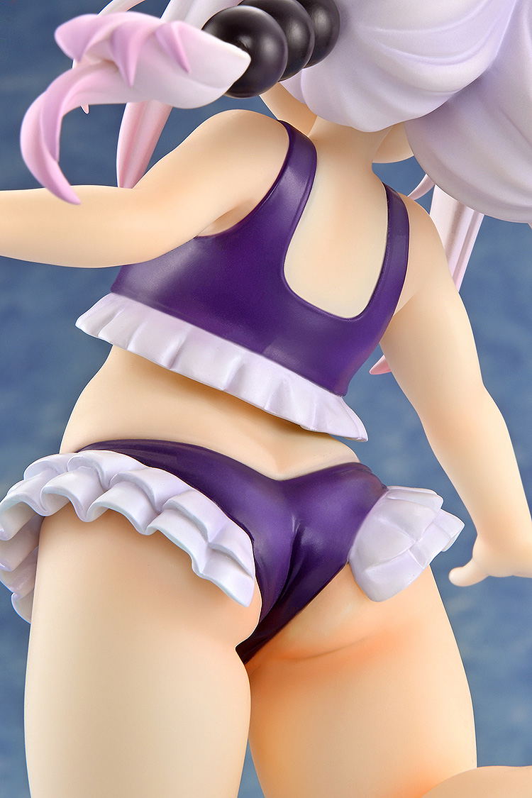 Miss Kobayashi's Dragon Maid 1/6 Scale Pre-Painted Figure: Kanna Kamui Excited to Wear a Swimsuit at Home Ver. (Purple) image 11