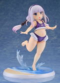 Miss Kobayashi's Dragon Maid 1/6 Scale Pre-Painted Figure: Kanna Kamui Excited to Wear a Swimsuit at Home Ver. (Purple) thumbnail 8