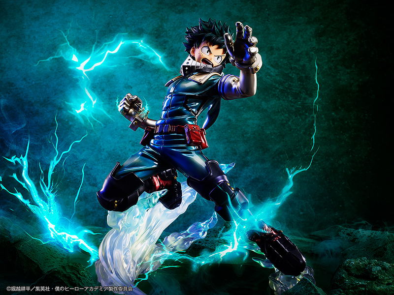 My Hero Academia 1/4 Scale Pre-Painted Figure: Midoriya Izuku Metallic Ver. image 10