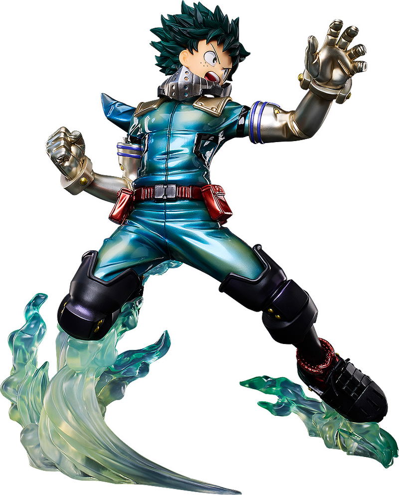 My Hero Academia 1/4 Scale Pre-Painted Figure: Midoriya Izuku Metallic Ver. image 1