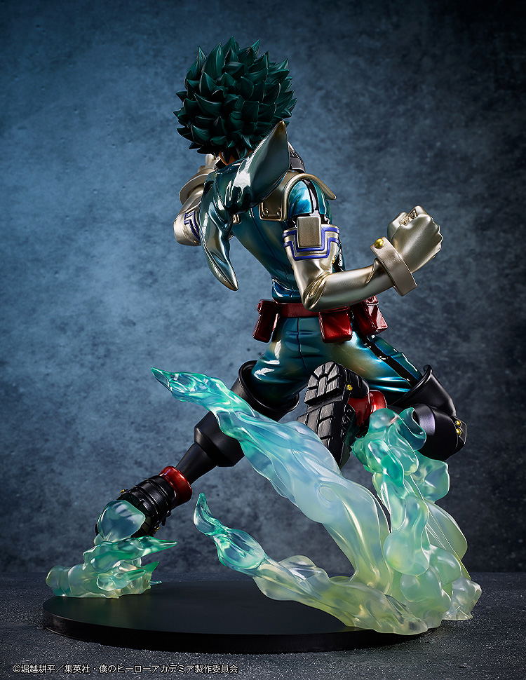 My Hero Academia 1/4 Scale Pre-Painted Figure: Midoriya Izuku Metallic Ver. image 7