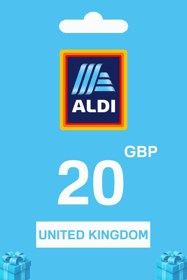 Aldi Gift Card 20 GBP | United Kingdom Account digital — Import Game Deal
