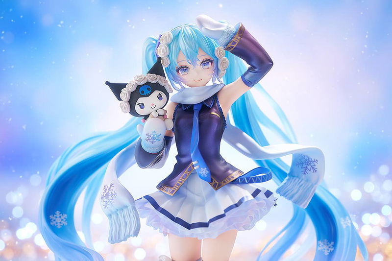 Character Vocal Series 01 Hatsune Miku 1/7 Scale Pre-Painted Figure: Snow Miku x Kuromi image 11