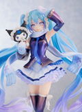 Character Vocal Series 01 Hatsune Miku 1/7 Scale Pre-Painted Figure: Snow Miku x Kuromi thumbnail 3