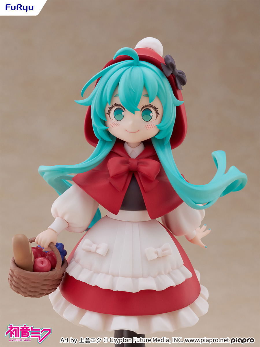 hatsune miku red dress Wonderland Figure Hatsune Miku: Little Red Riding Hood (Re-run): Taito