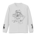 Evangelion - Asuka Langley Shikinami Ribbed Long Sleeve T-shirt (White | Size XL) thumbnail 1