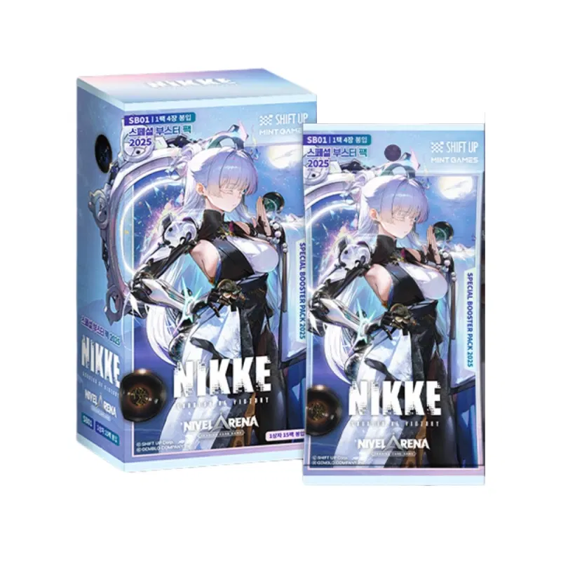 Goddess Of Victory: Nikke x Nivel Arena Special Booster Pack 2025 SB01 (Set of 15 Packs) (Korean Version) Goddess Of Victory: Nikke x Nivel Arena Special Booster Pack 2025 SB01 (Set of 15 Packs) (Korean Version)