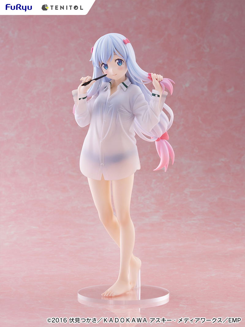 Tenitol Tall Eromanga Sensei: Izumi Sagiri Shirts Ver. image 2