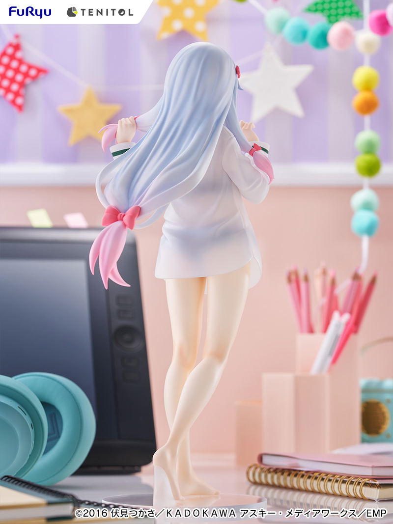 Tenitol Tall Eromanga Sensei: Izumi Sagiri Shirts Ver. image 11