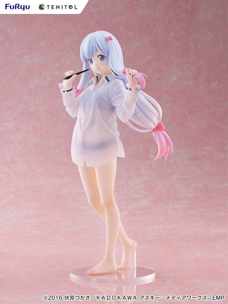 Tenitol Tall Eromanga Sensei: Izumi Sagiri Shirts Ver. image 3