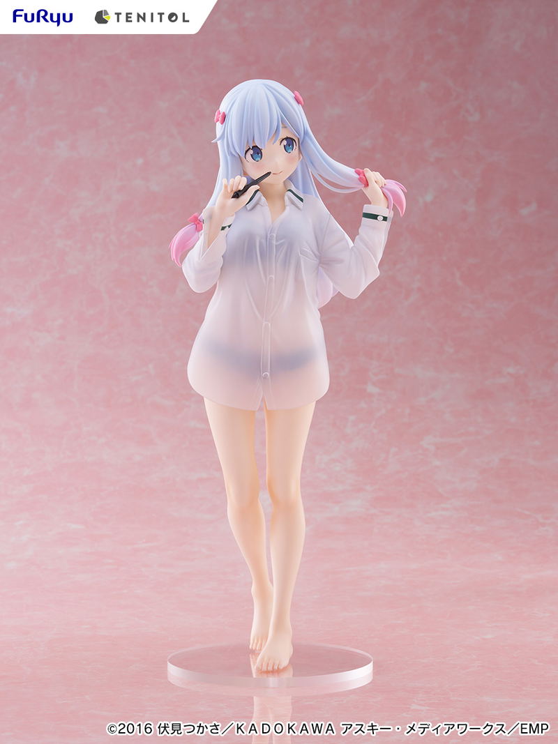 Tenitol Tall Eromanga Sensei: Izumi Sagiri Shirts Ver. image 5