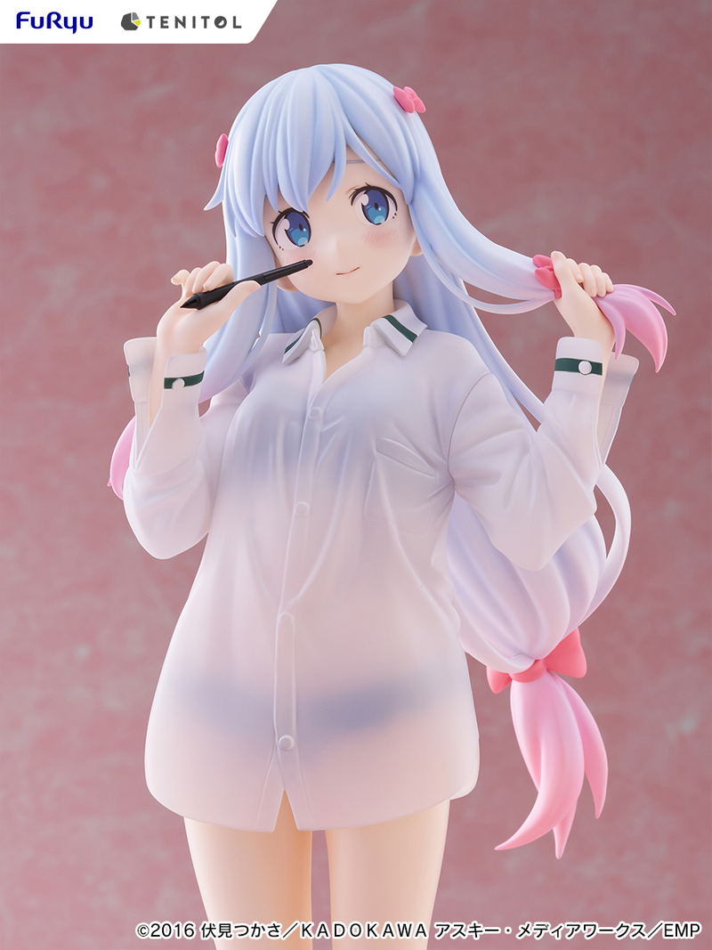 Tenitol Tall Eromanga Sensei: Izumi Sagiri Shirts Ver. image 6