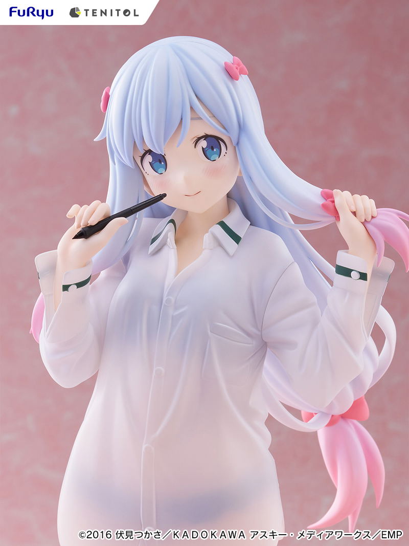 Tenitol Tall Eromanga Sensei: Izumi Sagiri Shirts Ver. image 7