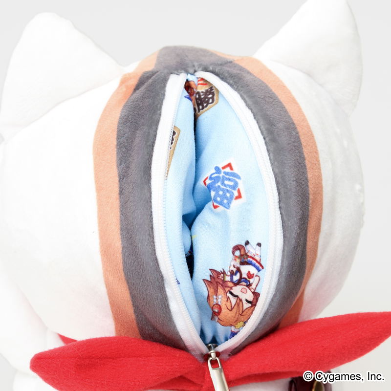 Uma Musume Pretty Derby Plush Matikanefukukitaru & Nya-san Pouch image 7