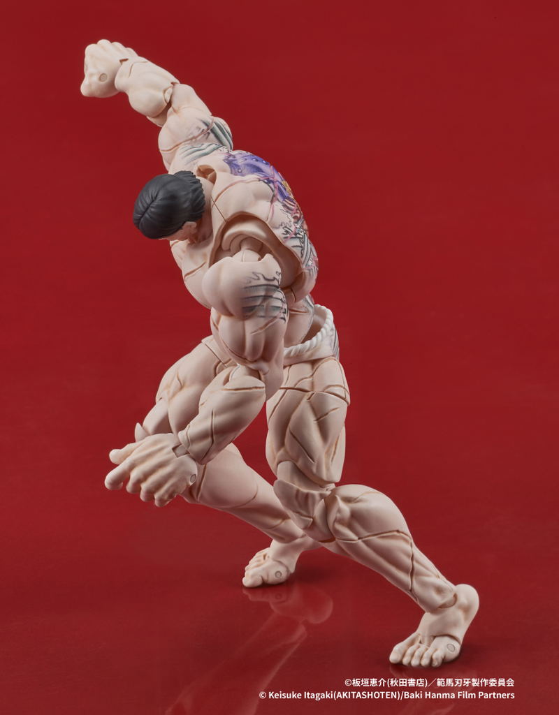 Digaction Baki Hanma 1/24 Scale Action Figure: Hanayama Kaoru image 14