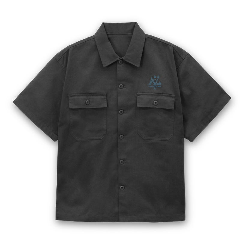 Evangelion - Wille Work Shirt (Gray | Size XL) image 2