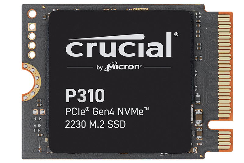 Crucial P310 PCIe Gen4 NVMe 2230 M.2 SSD (1TB) for Laptop, Desktop