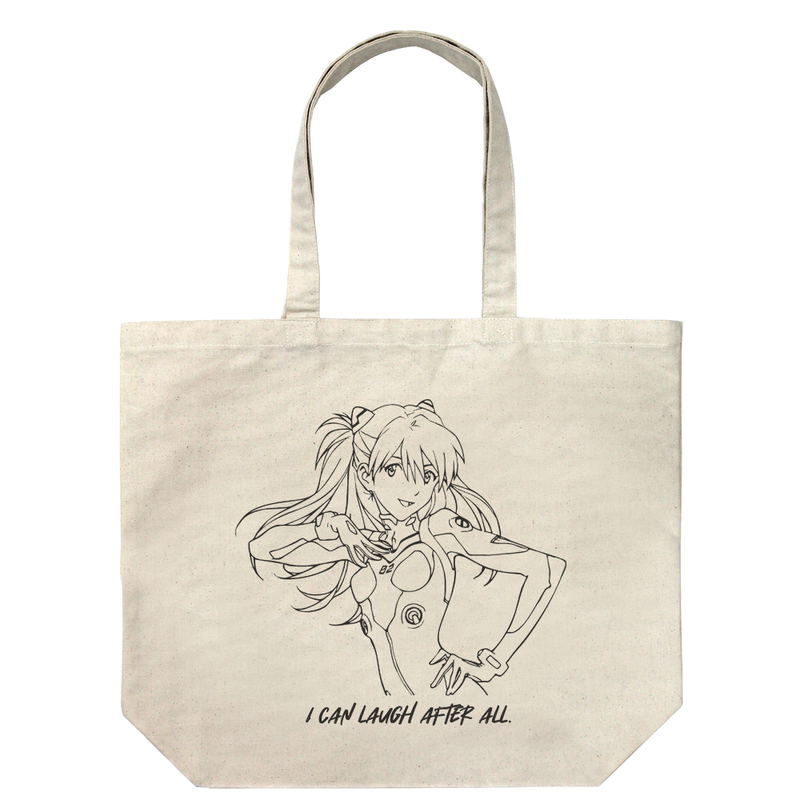 Evangelion - Asuka Langley Shikinami Large Tote Bag (Natural) image 1