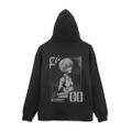 Evangelion - Ayanami Rei Zip Hoodie (Black | Size XXL) thumbnail 1