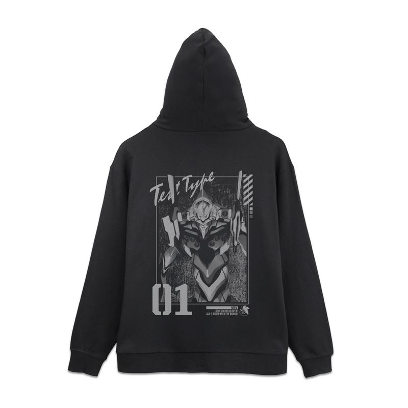 Evangelion - Eva Unit-01 Zip Hoodie (Black | Size L) image 1