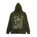 Evangelion - Eva Unit-01 Zip Hoodie (Moss | Size L) thumbnail 1