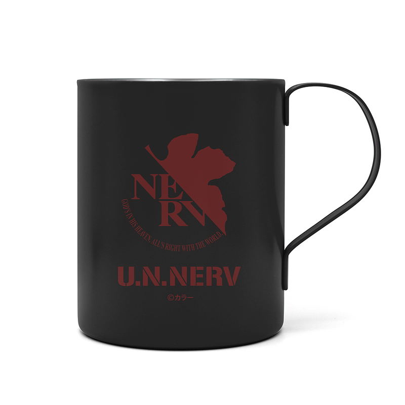 Evangelion - Nerv Double-Layer Stainless Steel Mug (Painted) image 1