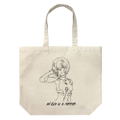 Evangelion - Rei Ayanami Large Tote Bag (Natural) thumbnail 1