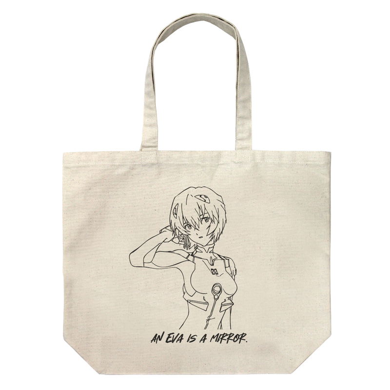 Evangelion - Rei Ayanami Large Tote Bag (Natural) image 1