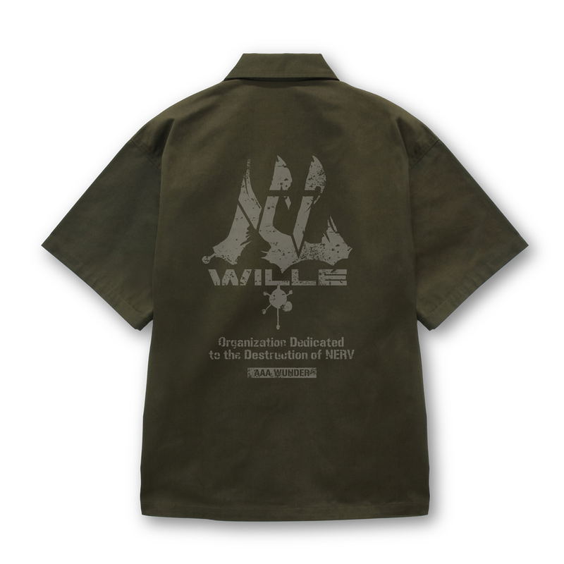 Evangelion - Wille Work Shirt (Moss | Size M) image 1