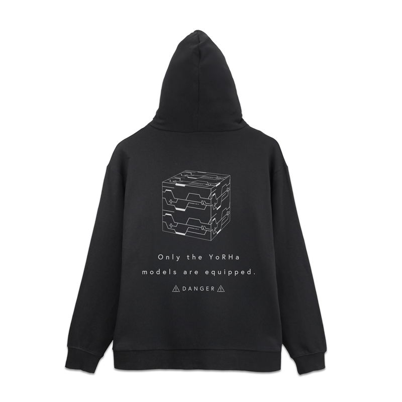 NieR:Automata Ver1.1a - YoRHa Unit Zip Hoodie (Black | Size XL) image 2
