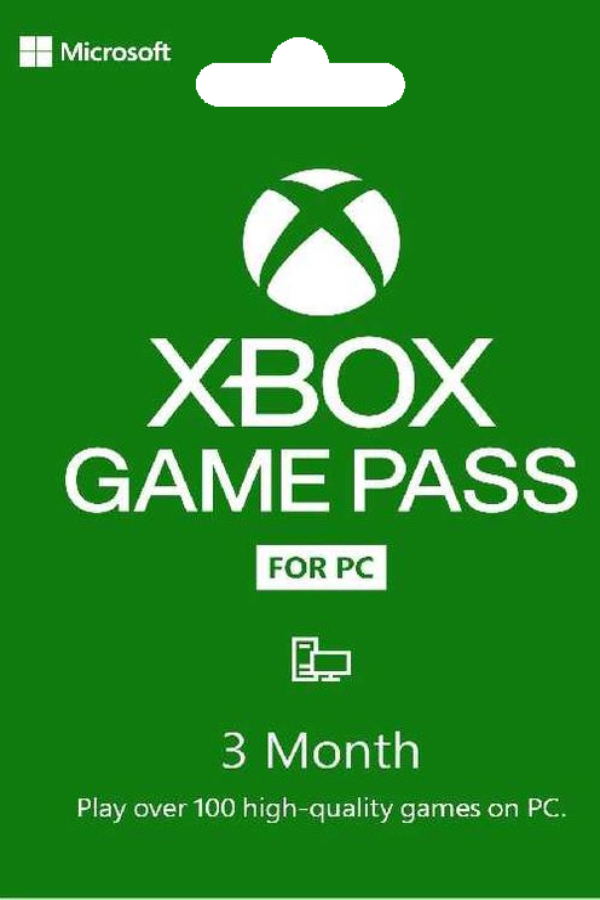 Xbox Game Pass 3 Month For PC India digital