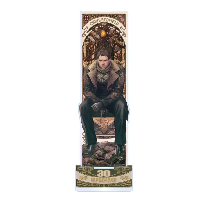 Resident Evil 30th Anniversary Acrylic Stand Collection Chris (Re-run) image 1