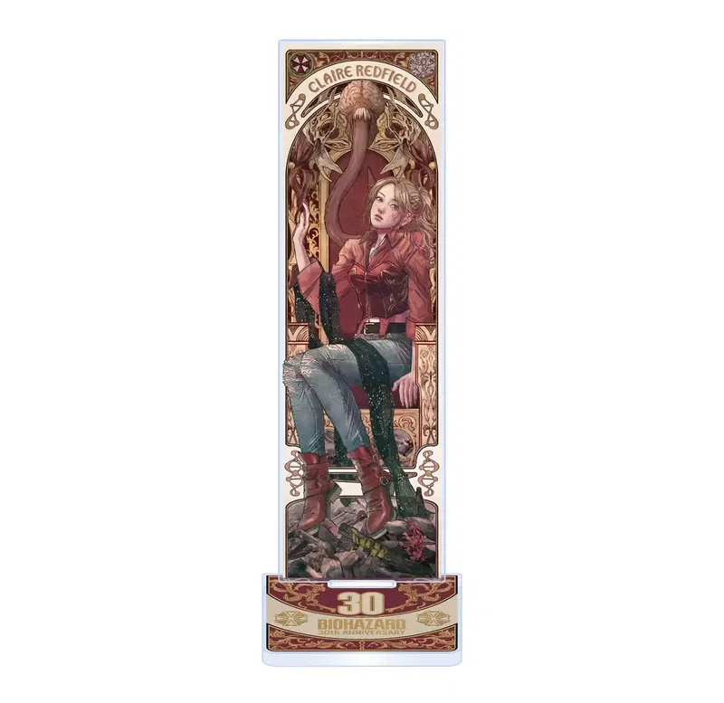 Resident Evil 30th Anniversary Acrylic Stand Collection Claire (Re-run) image 1