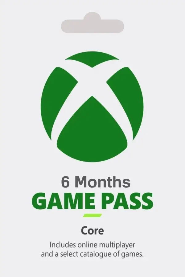 Xbox Game Pass Core 6 Months Membership India <span class="ext ext_digital">digital</span> image 1