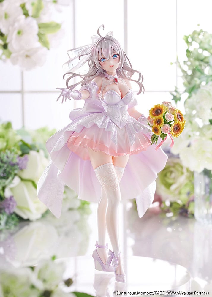 Alya Sometimes Hides Her Feelings in Russian 1/7 Scale Pre-Painted Figure: Alisa Mikhailovna Kujou Wedding Dress Ver. image 13