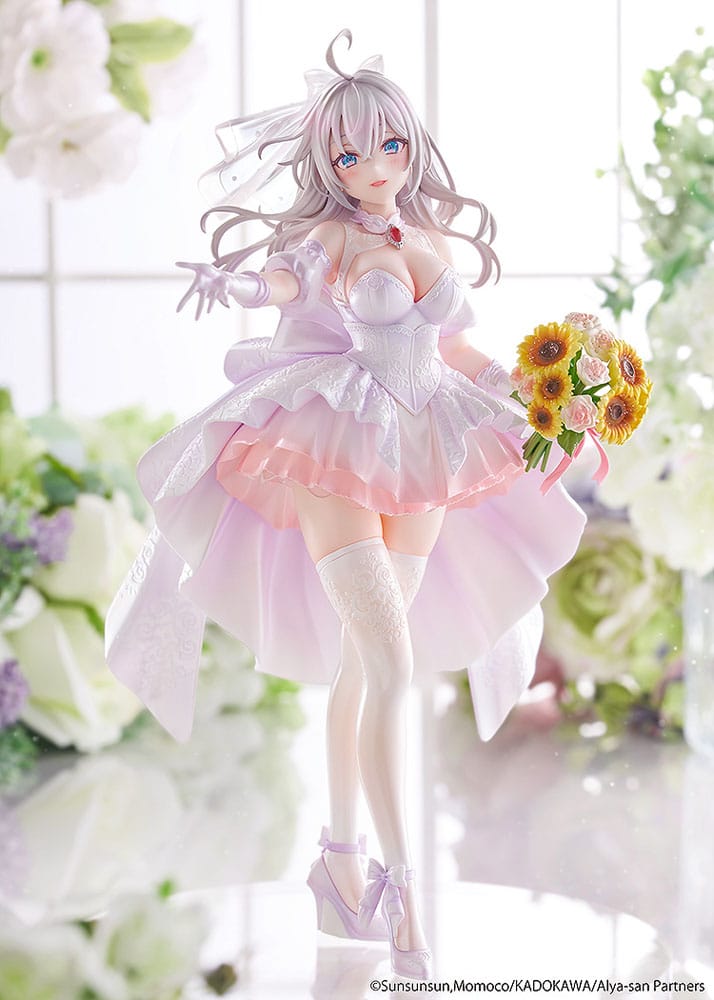 Alya Sometimes Hides Her Feelings in Russian 1/7 Scale Pre-Painted Figure: Alisa Mikhailovna Kujou Wedding Dress Ver. image 10