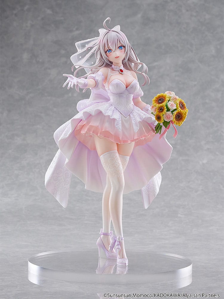 Alya Sometimes Hides Her Feelings in Russian 1/7 Scale Pre-Painted Figure: Alisa Mikhailovna Kujou Wedding Dress Ver. image 2