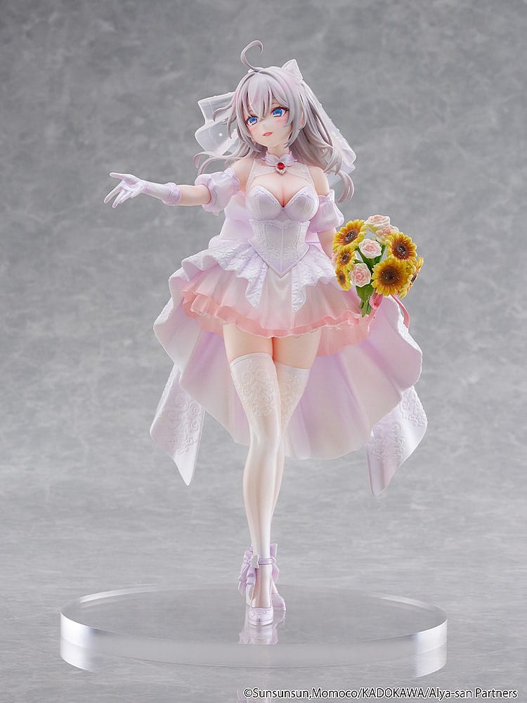 Alya Sometimes Hides Her Feelings in Russian 1/7 Scale Pre-Painted Figure: Alisa Mikhailovna Kujou Wedding Dress Ver. image 3
