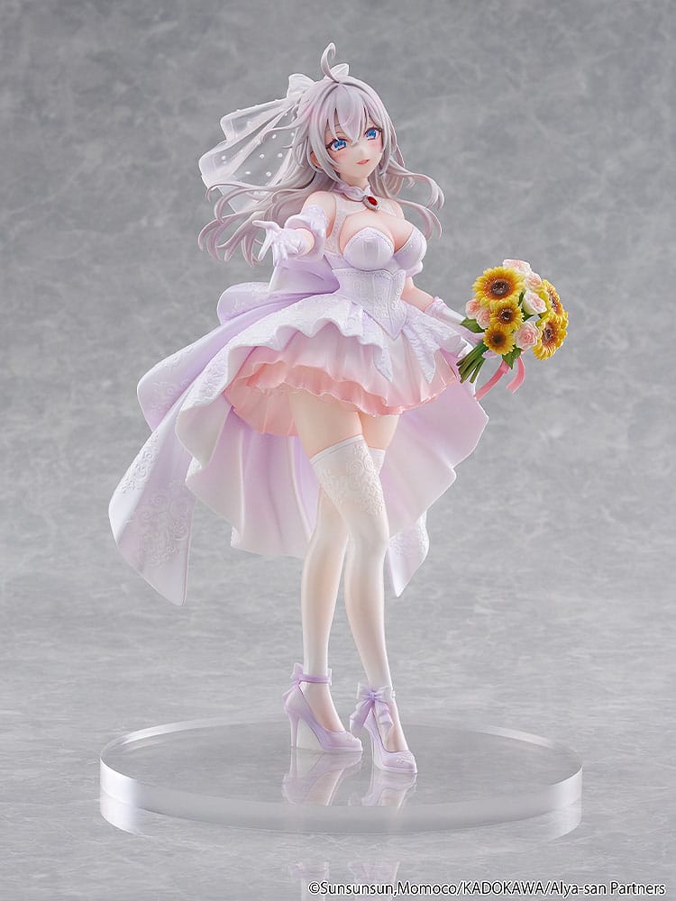 Alya Sometimes Hides Her Feelings in Russian 1/7 Scale Pre-Painted Figure: Alisa Mikhailovna Kujou Wedding Dress Ver. image 5