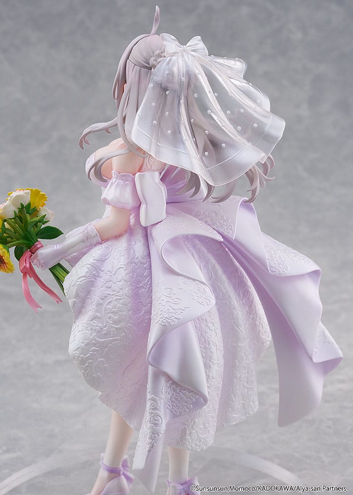Alya Sometimes Hides Her Feelings in Russian 1/7 Scale Pre-Painted Figure: Alisa Mikhailovna Kujou Wedding Dress Ver. image 7
