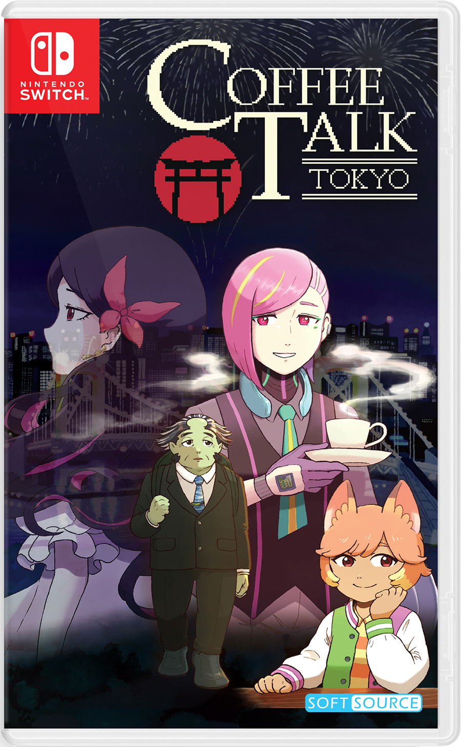 Coffee Talk Tokyo (Multi-Language) (Cover - English) for Nintendo