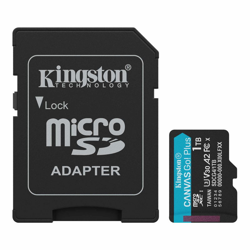 Kingston Canvas Go! Plus microSD Memory Card (1TB) image 1