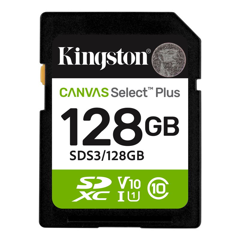 Kingston Canvas Select Plus SD Memory Card (128GB) image 1