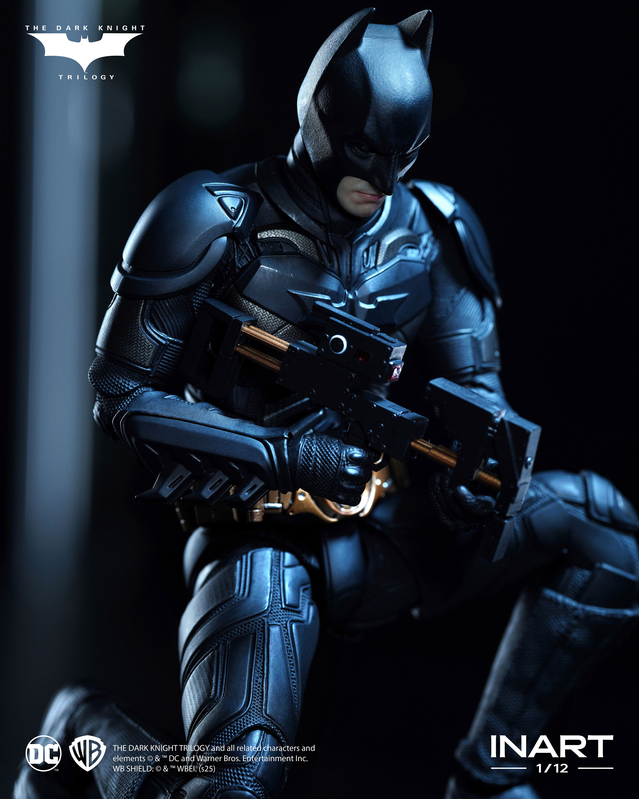 INART BATMAN THE DARK KNIGHT RISES デラックス Batman Deluxe - The Dark Knight Rises Escala 1:12 por INART