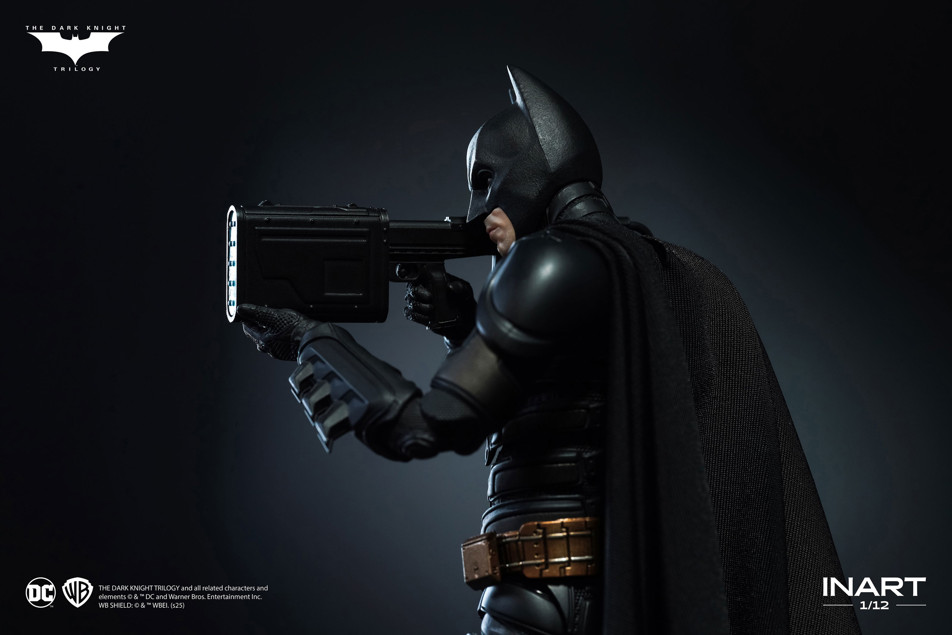 The Dark Knight Rises 1/12 Scale Action Figure: Batman (The Dark